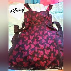 Disney Mickey Lace Over lay Dress Size 12